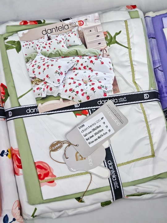 Постельное белье, XB Satin Stripe, 4 предмета, 100% хлопок, Dantela Vita