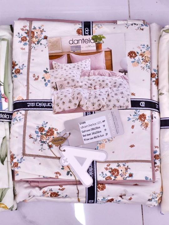 Постельное белье, XB Satin Stripe, 4 предмета, 100% хлопок, Dantela Vita