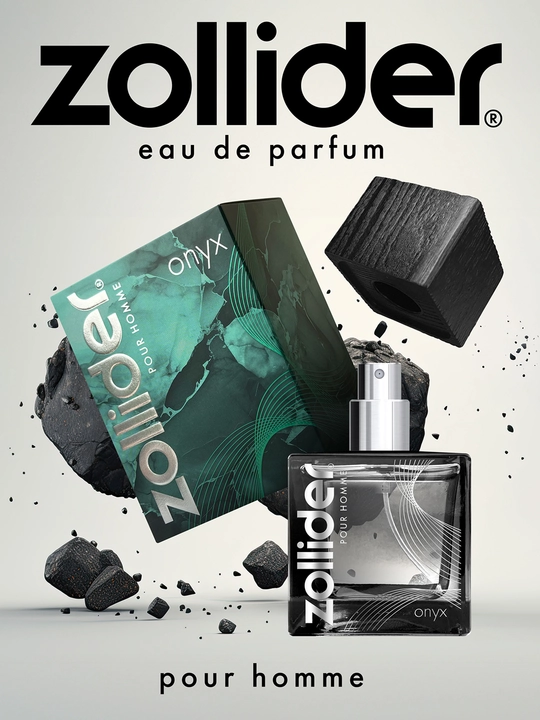 ZOLLIDER Onyx parfyumlangan suvi, erkaklar uchun, 50 ml