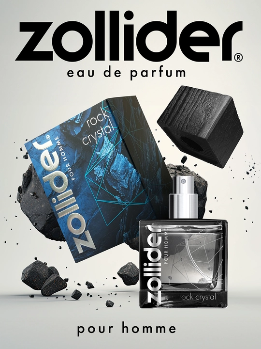 ZOLLIDER parfyum suvi Rock Crystal, erkaklar uchun, 50 ml  
