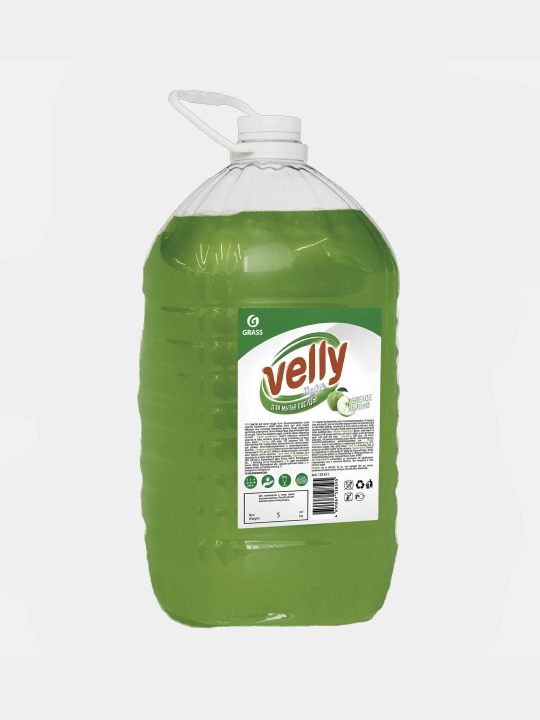 Idish yuvish vositasi Velly light (yashil olma) 5 kg - 