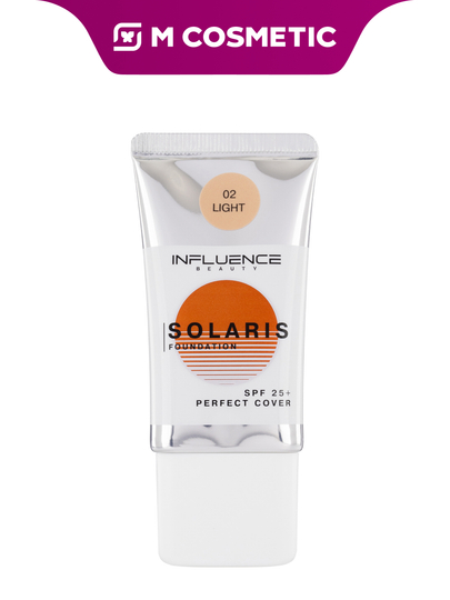 Tonal asos Influence Beauty SPF25 Solaris, ton 02, 25 ml - 