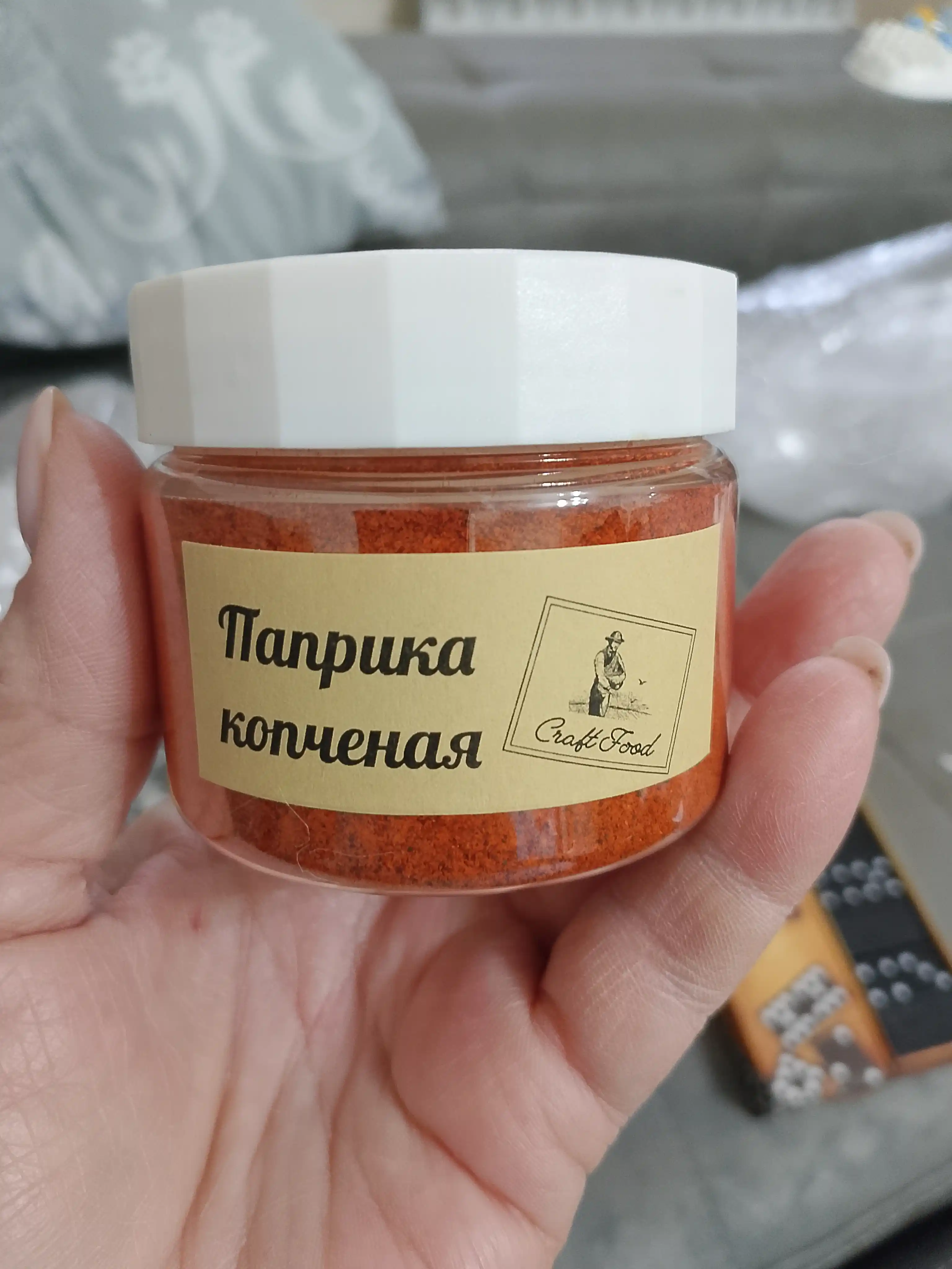 Maydalangan dudlangan paprika "Craft Food", 100 g