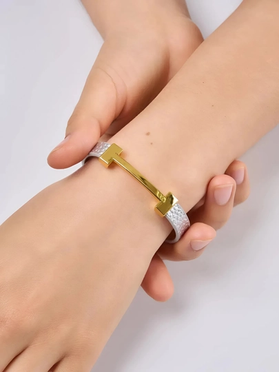 Браслеты бижутерия, браслет женский, украшения, hermes, подарки для женщин, подарки, подарки для девушек — ZARRINA-HERMESBRASLET-СЕРМЕТ