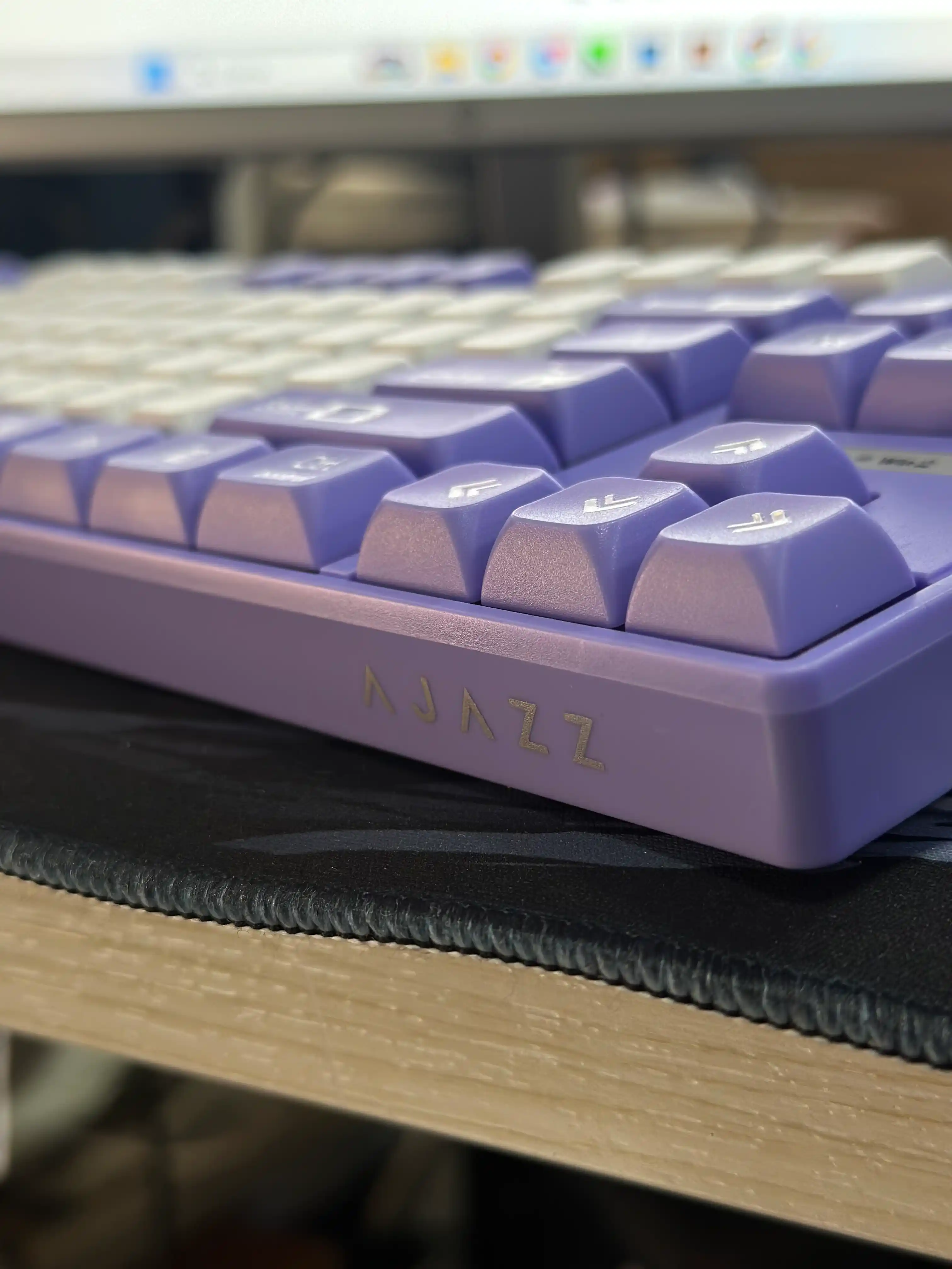 Mexanik O‘yin Klaviaturasi AJAZZ AK870MC, Simli USB Type-C, 87 Tugmali, Hot-Swap