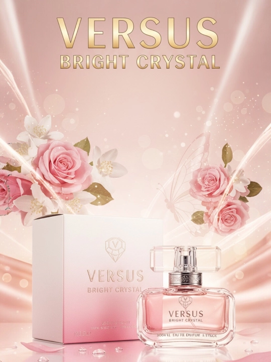 Versace Bright Crystal, ayollar uchun parfyumlangan suv, 90 ml