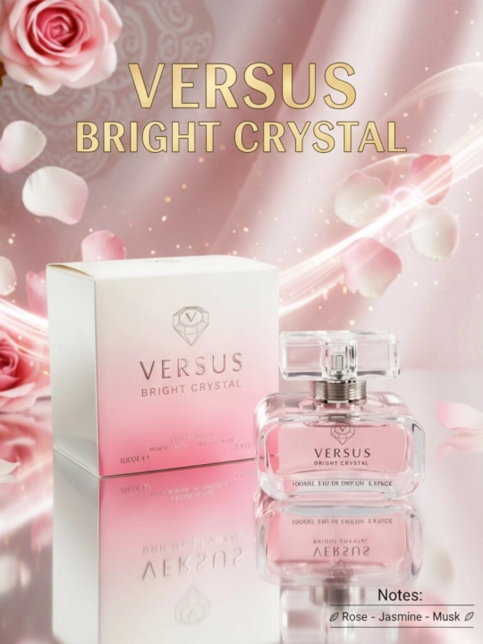 Versace Bright Crystal, ayollar uchun parfyumlangan suv, 90 ml
