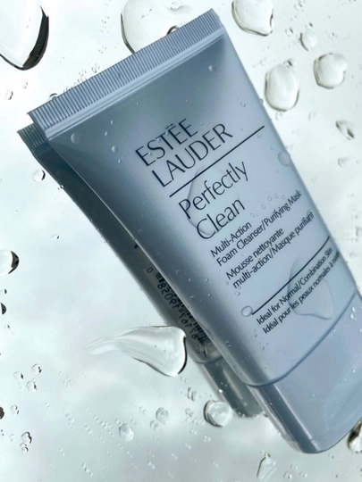 2в1 Пенка для умывания, очищающая маска Perfectly Clean Esteè Laudèr 150 мл  