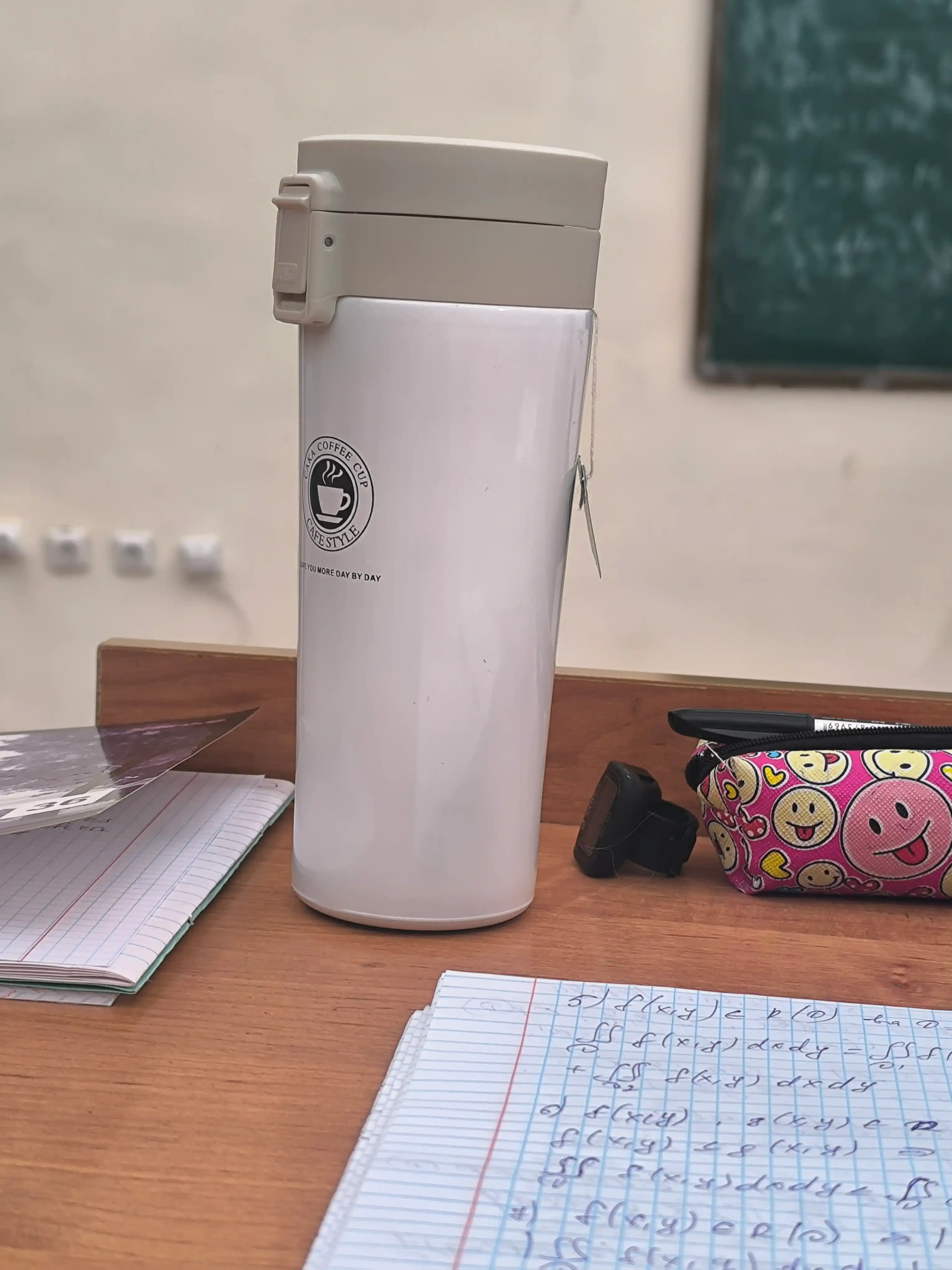 Choy va qahva uchun zanglamaydigan po‘latdan yasalgan termokrujka, qahva termokrujkasi, 500 ml