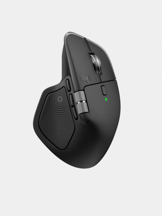Logitech MX Master 4, simsiz ergonomik sichqoncha 8000 DPI va MagSpeed™ aylantirish bilan 