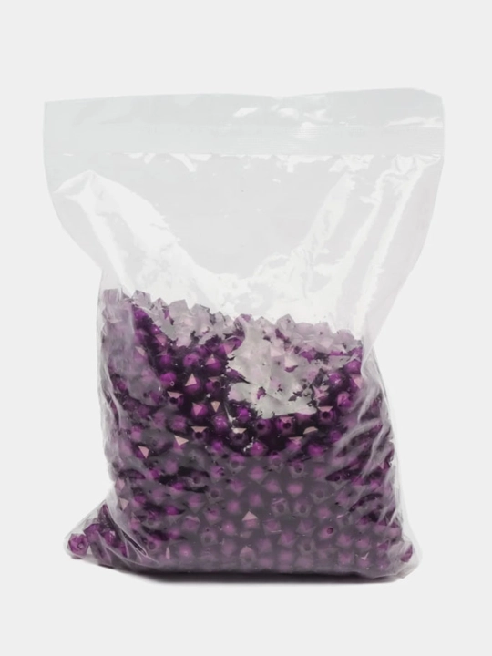 Sumka to'qish uchun xrustal munchoqlar, 10 mm, 500 gr
