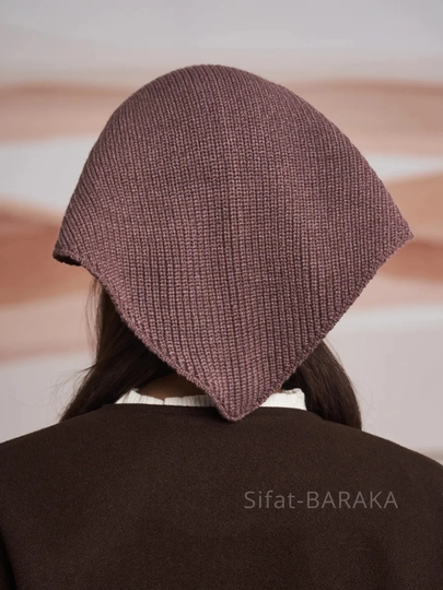 Kosinka, qishki bandana, yumshoq issiq qalpoq, ayollar va qizlar uchun shapka, to'qilgan