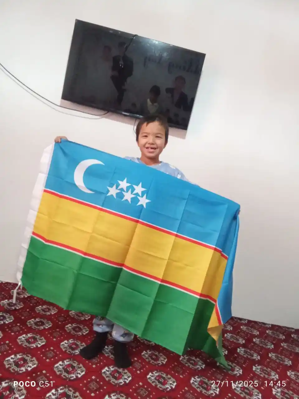 O‘zbekiston va boshqa davlatlar bayroqlari, ofis uchun, 150 * 90 sm