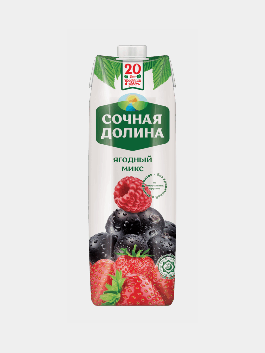 "Sochnaya Dolina" mevali miks sharbati, 1 litr - 