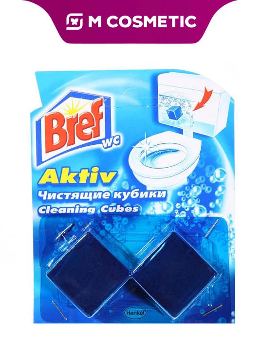 BREF Aktiv Unitaz uchun tabletkalar, 2 dona, 50 g - 