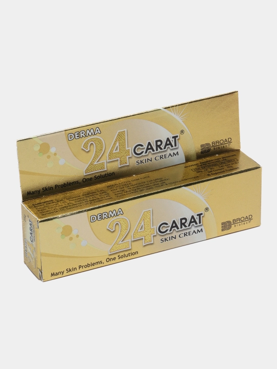 Derma 24 Carat Skin Cream 25 г — универсальный крем для кожи с эффектом осветления