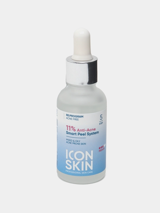ICON SKIN terini yangilash uchun kislotalar va peptidlar bilan professional piling, 30 ml