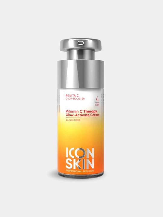 ICON SKIN C vitamini bilan yuz kremi, yog‘li va barcha turdagi teri uchun, 60 ml