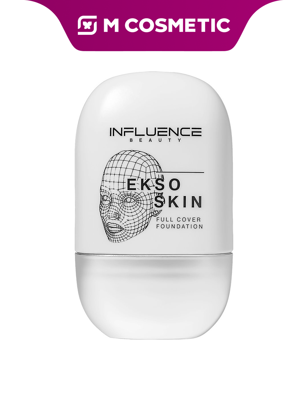 INFLUENCE BEAUTY tonal krem Ekso Skin, 02–rang, 25 ml - 