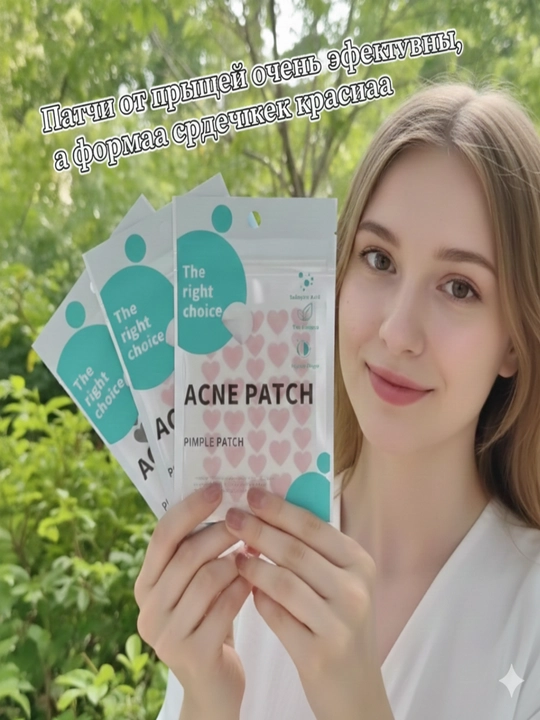 Патчи от прыщей на лице Patch Acne, гидроколлоидные, 36, 180 шт