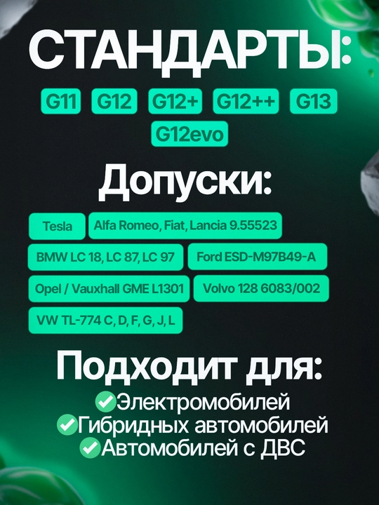 Антифриз ADDINOL Antifreeze CHB (G11, G12, G12+, G12++, G13, G12evo)