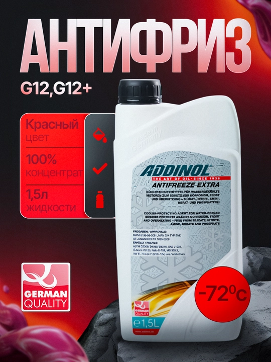 Антифриз Addinol Antifreeze Extra