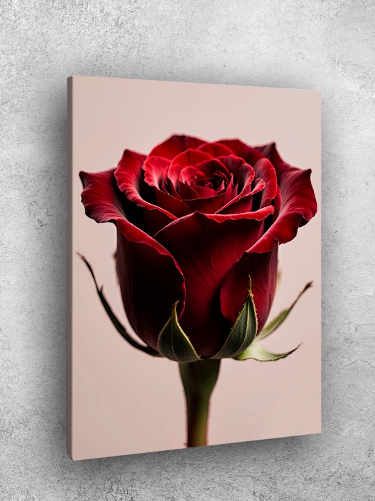Interyer uchun xolst rasmi ARTERY "Gullar", uy uchun podramnikdagi poster