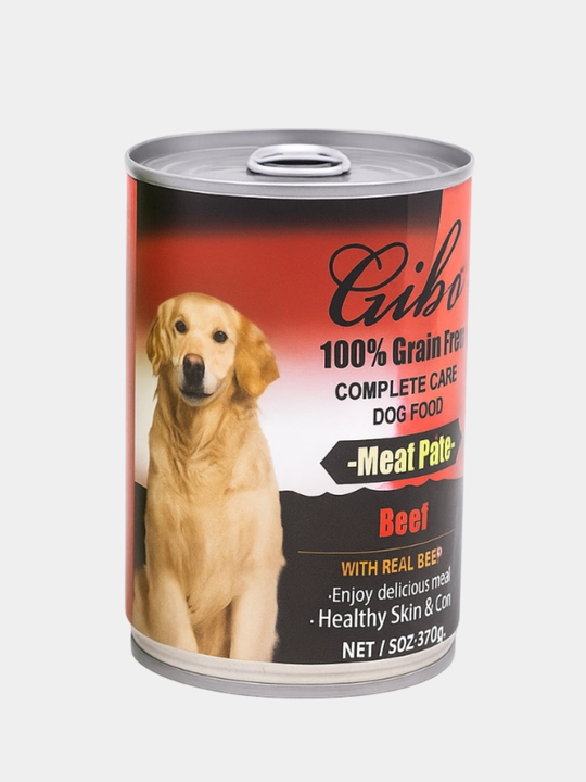 Gibo nam it yemi, go‘shtli pashtet, qo‘y/mol go‘shti, 375 gr