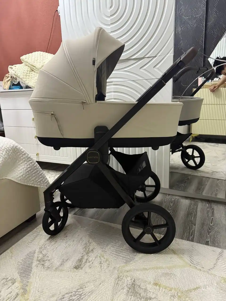 Детская коляска Carrello 2в1, модель Ultra/ Ultra F (со складной люлькой)