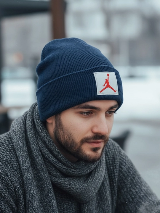 Зимняя шапка-калпак из акрила, в стиле рубана, унисекс головной убор для мужчин