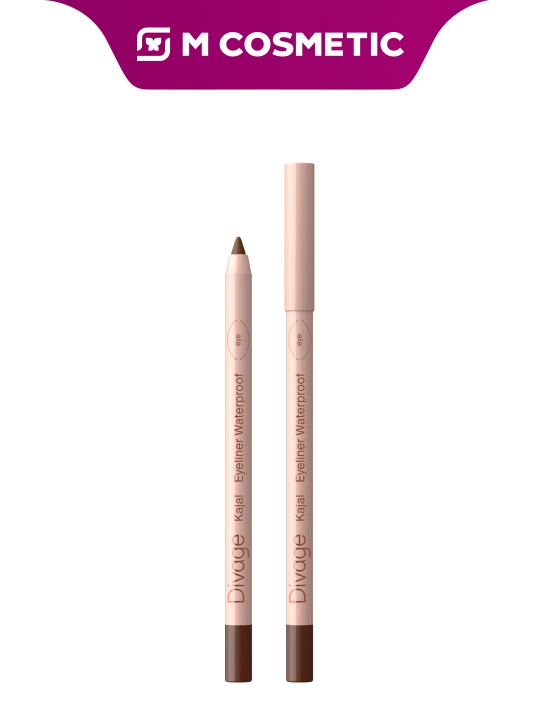DIVAGE Карандаш для глаз Kajal Eyeliner, тон 02, 0.25 г :12/144 - 