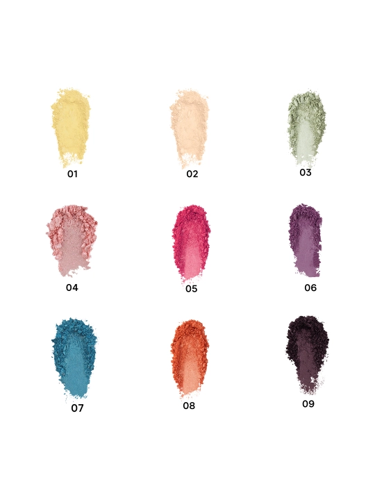 BEAUTY BOMB ko‘z soya palitrasi Harley, ton 01 (Zhejiang Diefei)