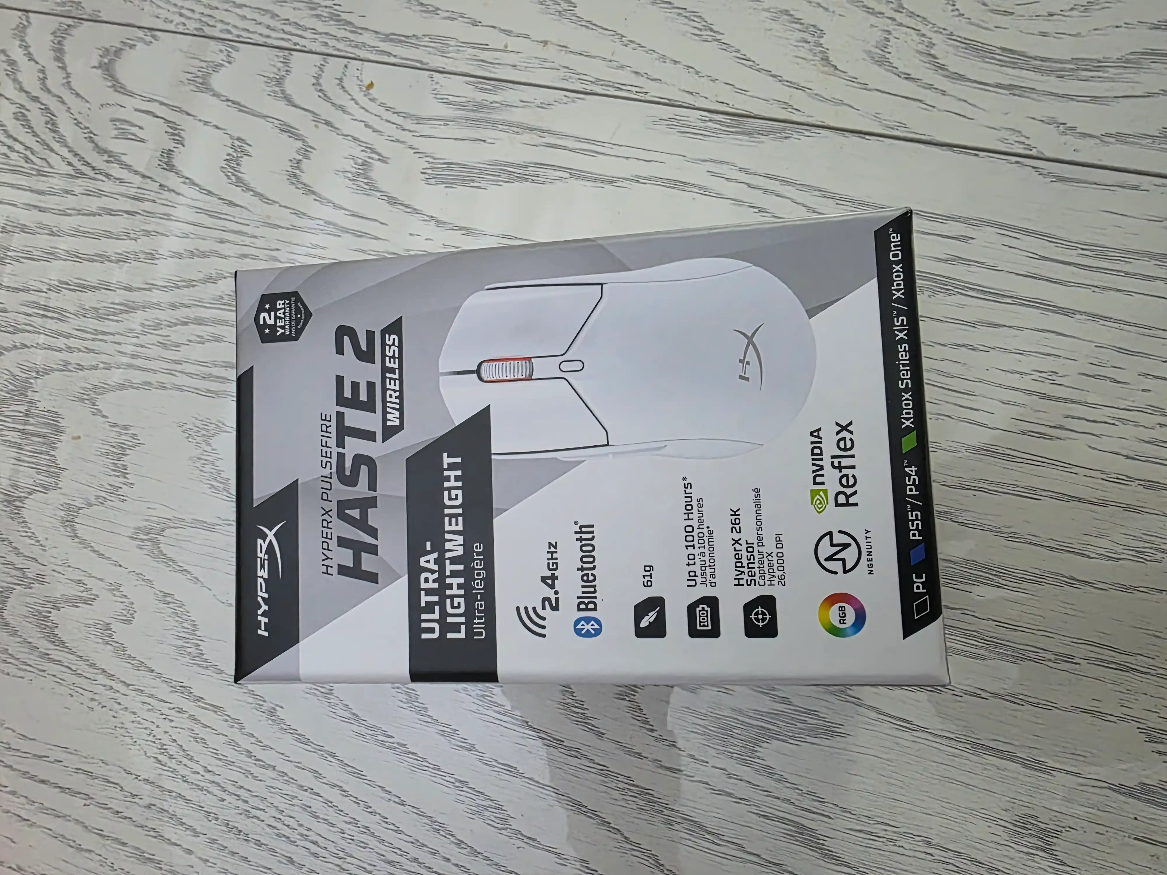Simsiz o‘yin sichqonchasi HyperX Pulsefire Haste 2 Wireless