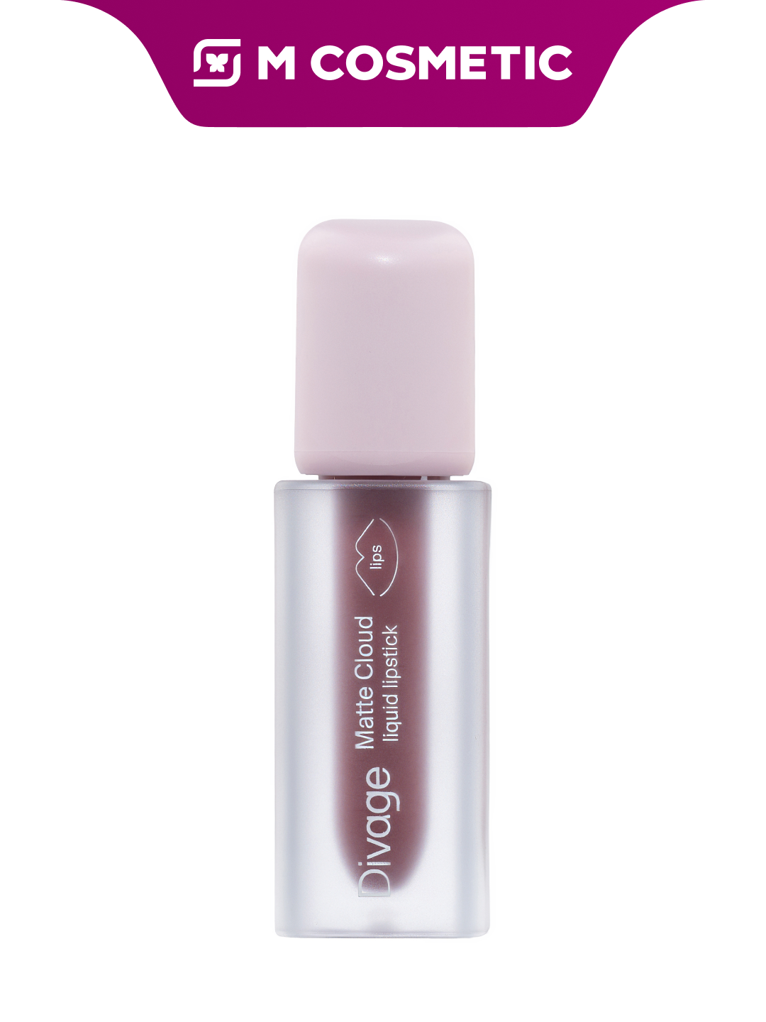 DIVAGE Lab bo‘yog‘i Matte Cloud Liquid Lipstick, 04 rang - 