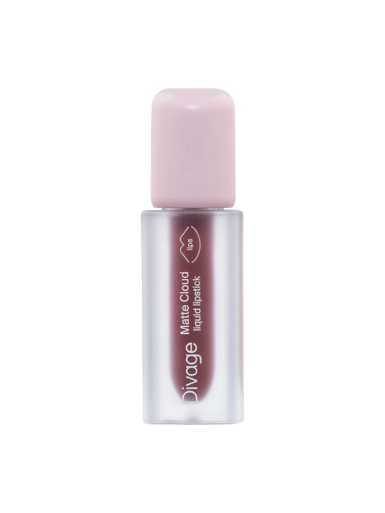 DIVAGE Matte Cloud Liquid Lipstick Lab bo'yog'i, ton 08 