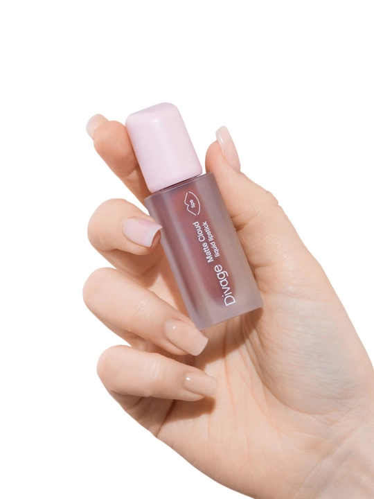DIVAGE Matte Cloud Liquid Lipstick Lab bo'yog'i, ton 08 