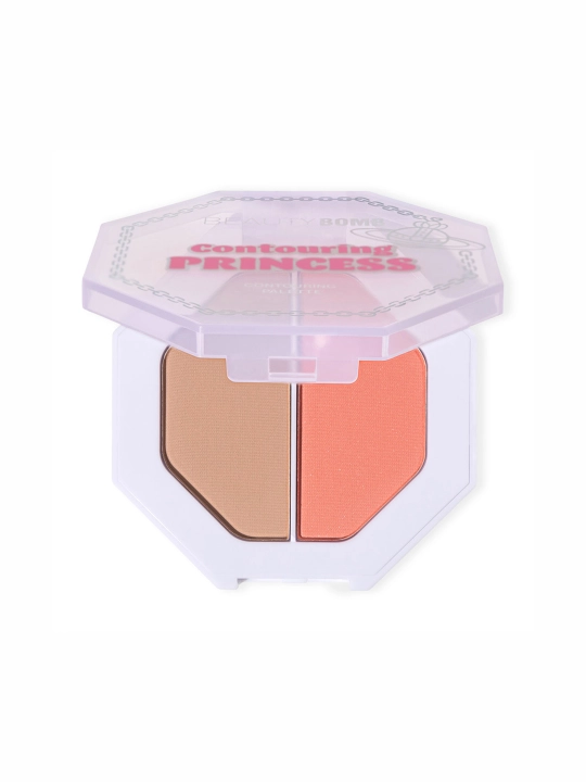 Konturing uchun paletka BEAUTY BOMB Contouring Princess, ton 02