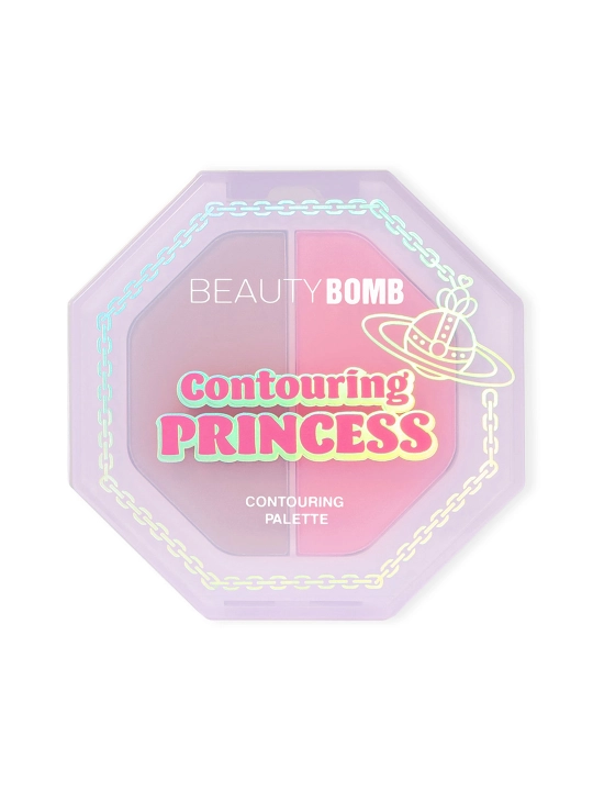 Konturing uchun paletka BEAUTY BOMB Contouring Princess, ton 02