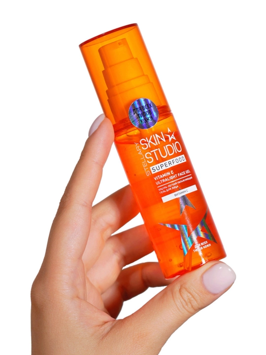 STELLARY SKIN STUDIO Superfood yuz uchun gel vitamin C, 50ml