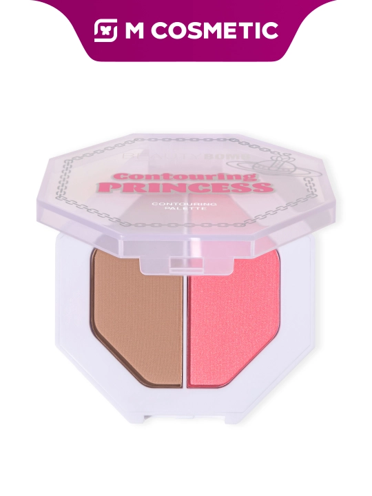 Konturing uchun paletka BEAUTY BOMB Contouring Princess, ton 01 - 