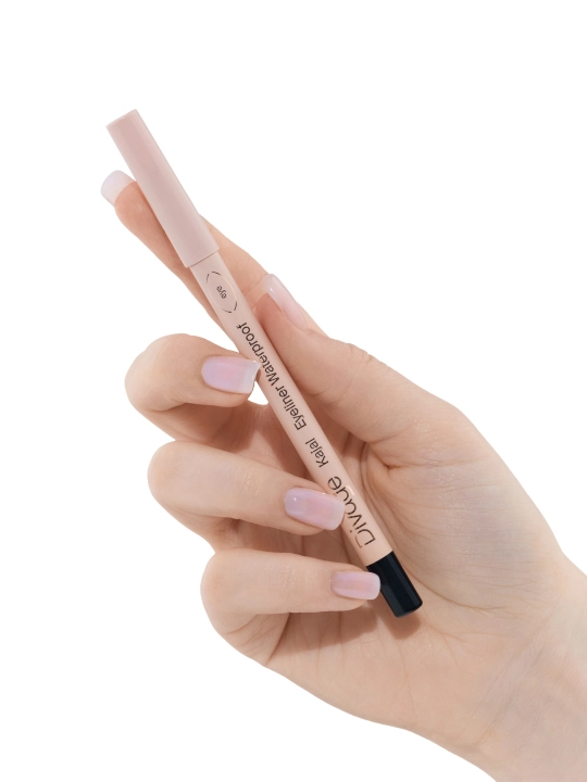 Ko'z uchun qalam DIVAGE Kajal Eyeliner, ton 01, 0,25 g
