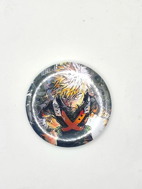 Значки с персонажами "My Hero Academia" 55x55 mm - 
