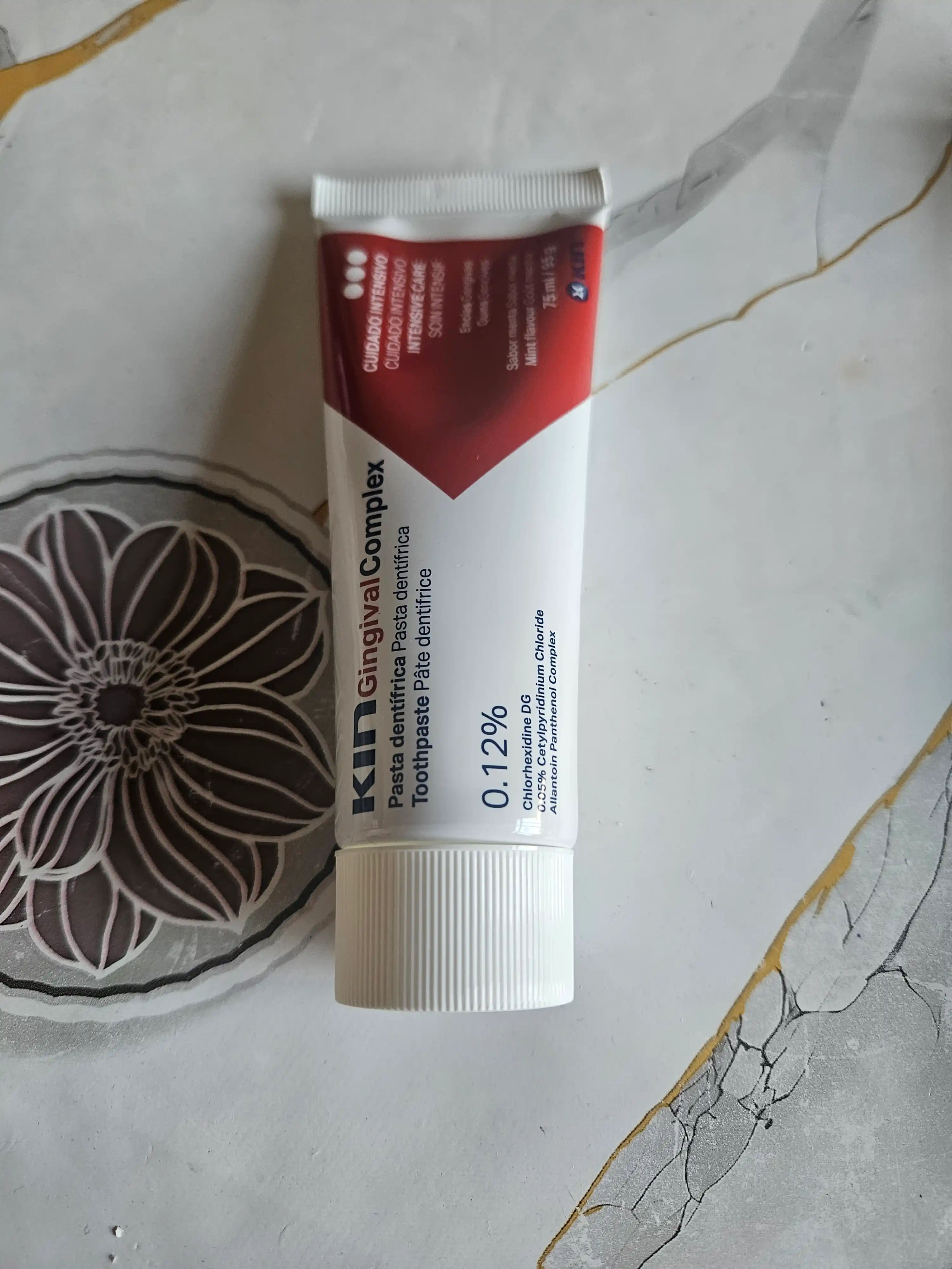 KIN Gingival Complex tish pastasi, milklarni parvarish qilish, xlorheksidin 0.12%, 75 ml