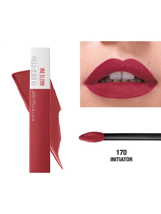 MAYBELLINE NY жидкая матовая помада для губ, оттенок 170, 5 мл