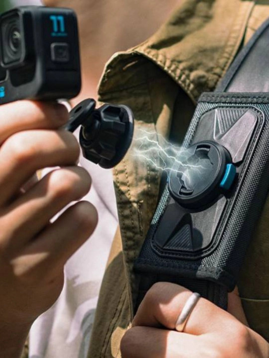 Универсальное крепление на лямку рюкзака для экшн-камер GoPro/Insta360/DJI - 