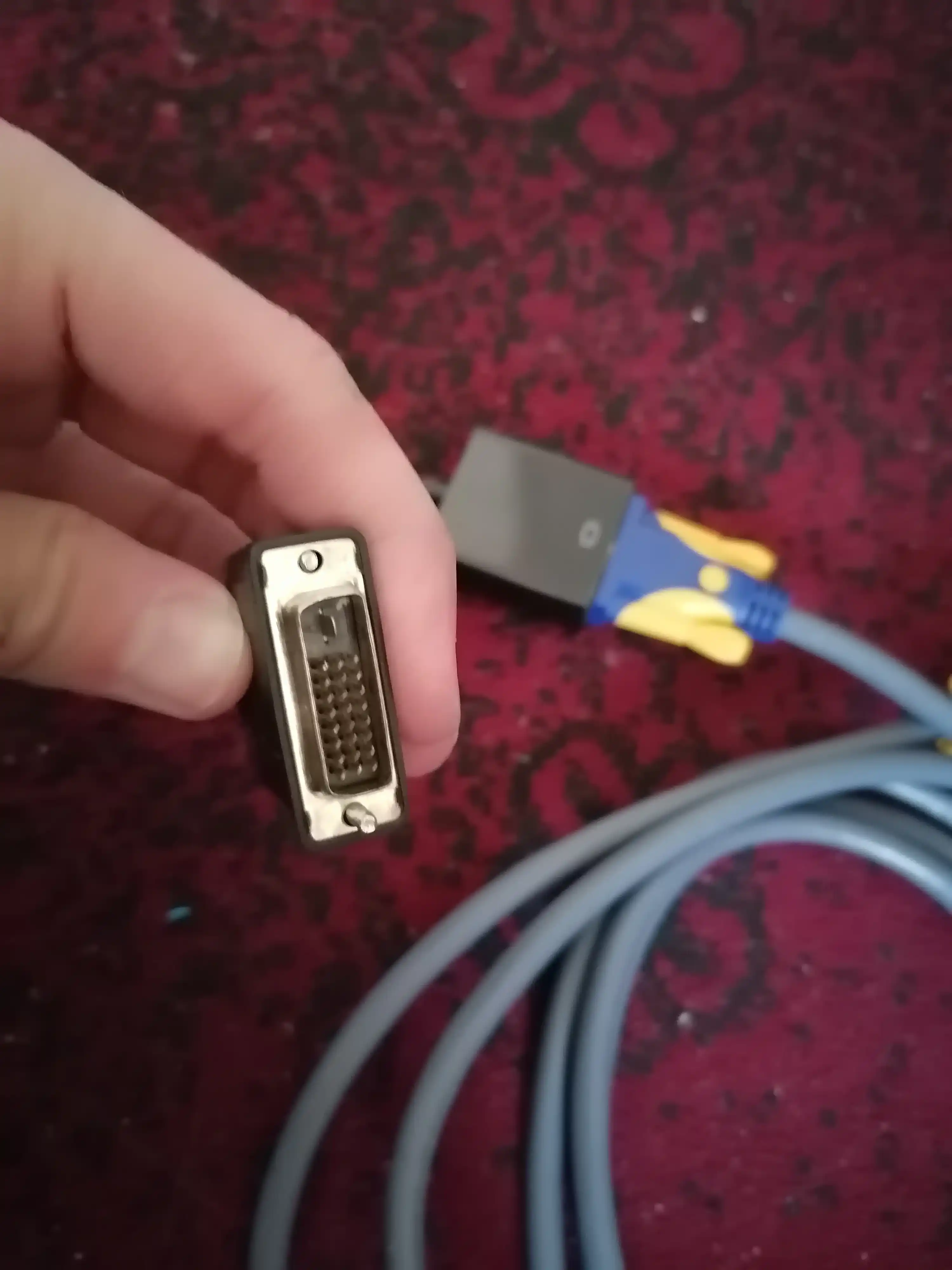 Кабель VGA для монитора 3+6 JH