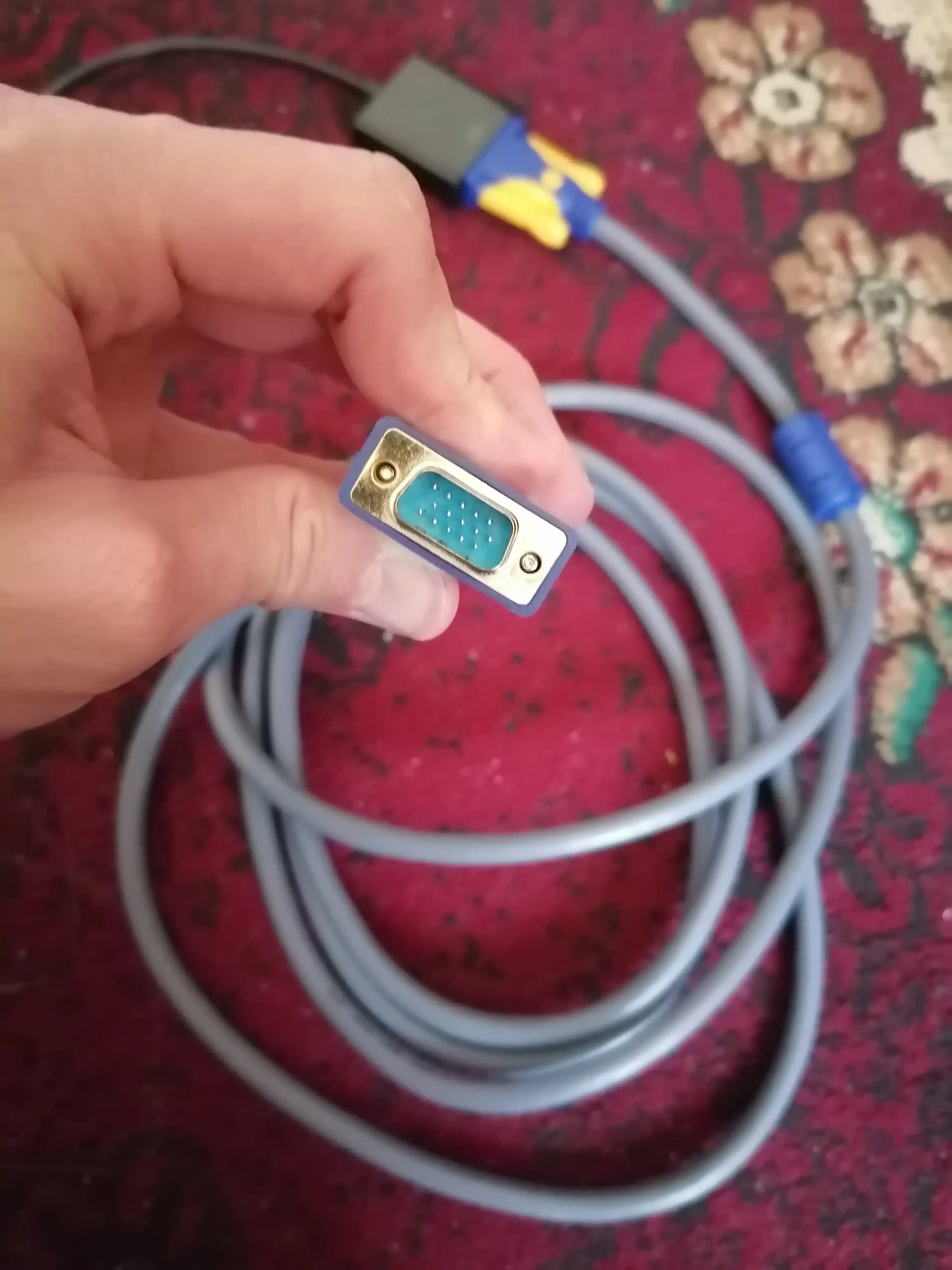 Кабель VGA для монитора 3+6 JH
