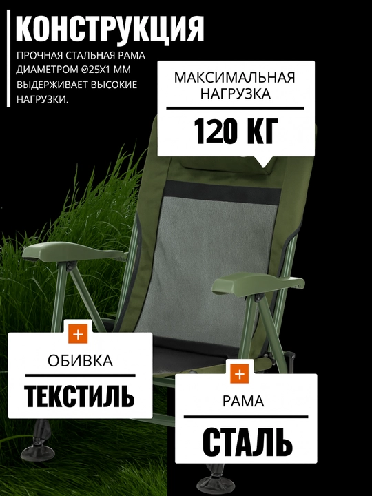 Стул складной, туристический