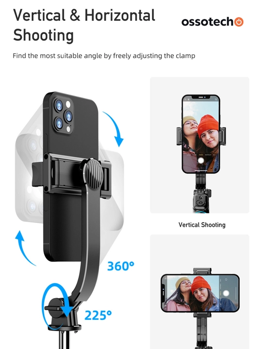 Awei X49 — 3 tasi 1 selfi-palka shtativ, Bluetooth pult, 360° aylanish, monopod, 150 g