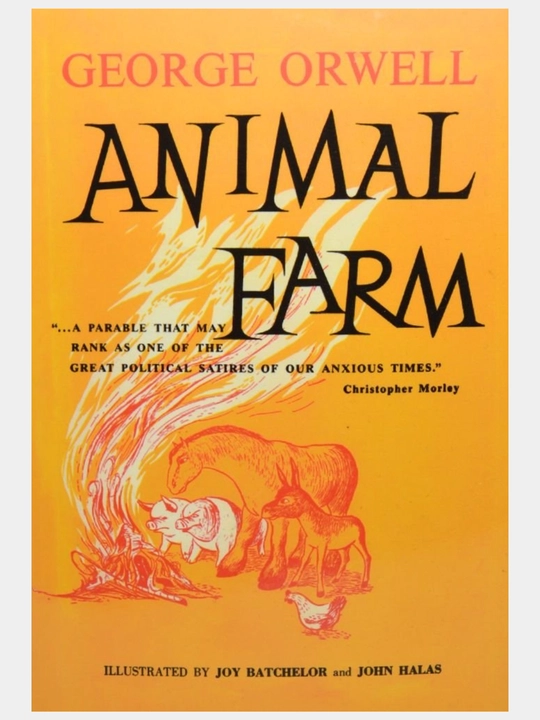 George Orwell — “1984”, “Molxona”, "Animal Farm", “Nafas”, distopiyalar to'plam - 